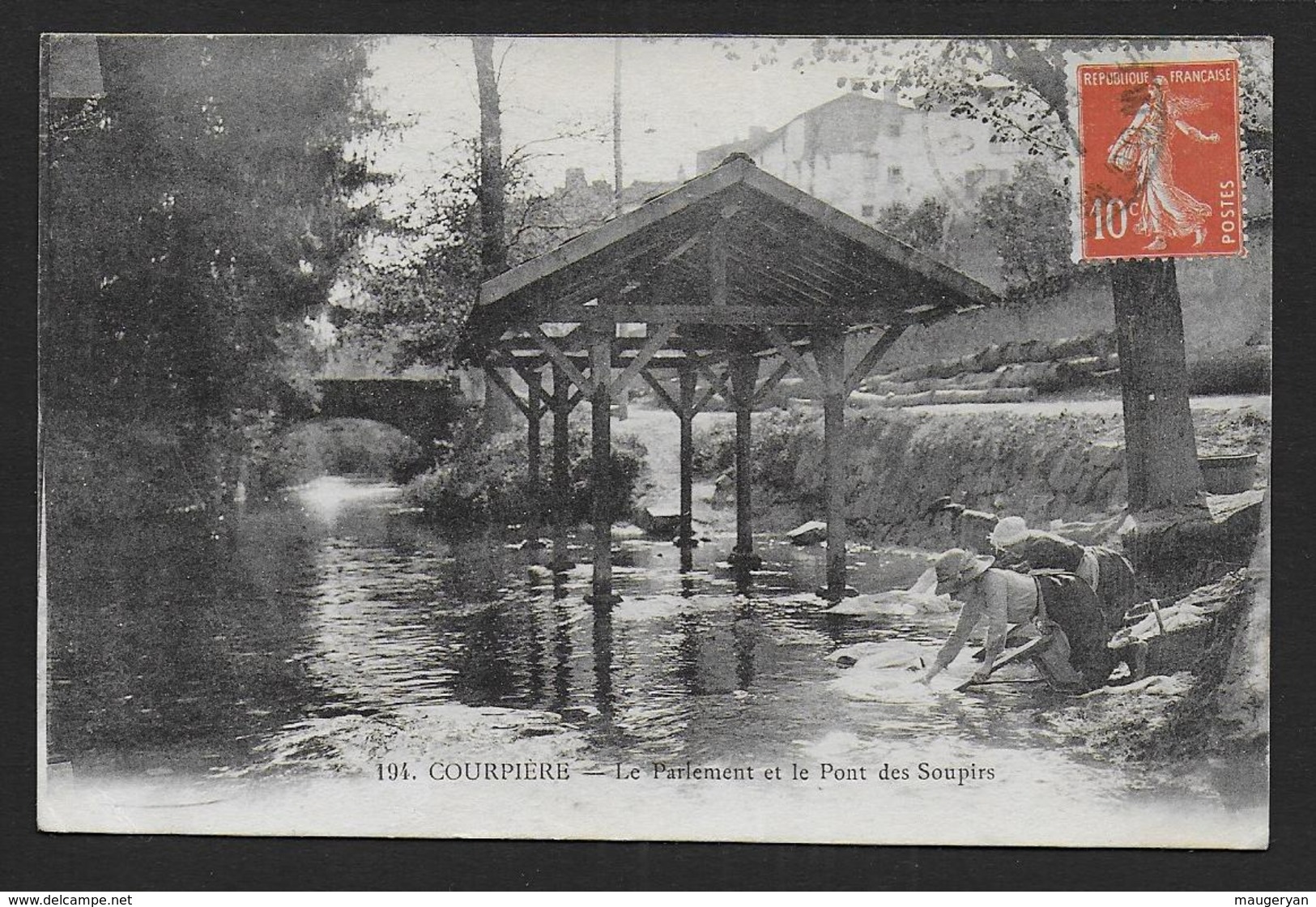 COURPIERE - Le Parlement Et Le Pont Des Soupirs - Courpiere