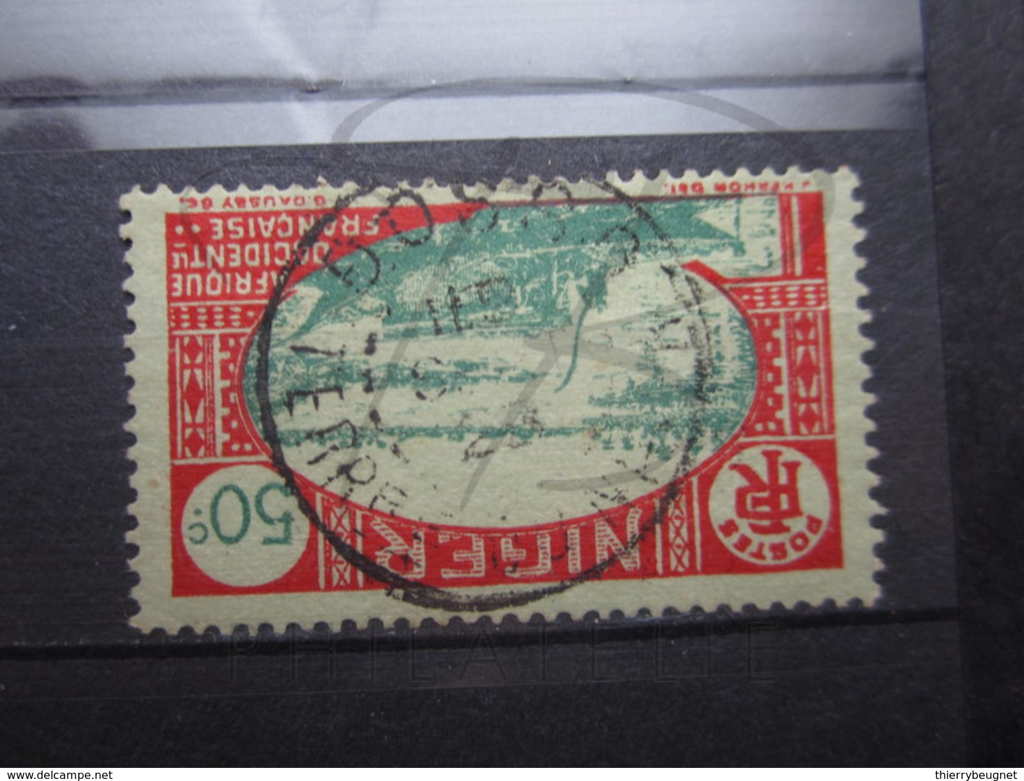 VEND BEAU TIMBRE DU NIGER N° 41 , CACHET " DOSSO " !!! - Used Stamps