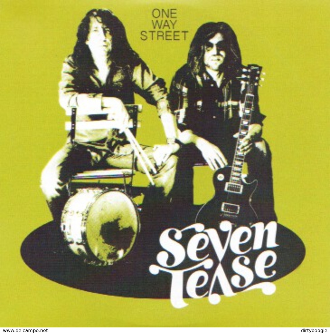 SEVEN TEASE - One Way Street - CD - BLUES FUNK FM - Blues