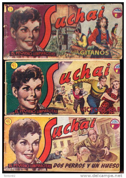 Suchai  El Pequeño Limpiabotas - Hispano Ricanante De Ediciones S.A . - ( Lot De 11 BD ) . - BD Anciens