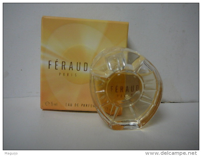 FERAUD" FERAUD" MINI EDP 5 ML   LIRE   ET VOIR!! - Miniatures Femmes (avec Boite)