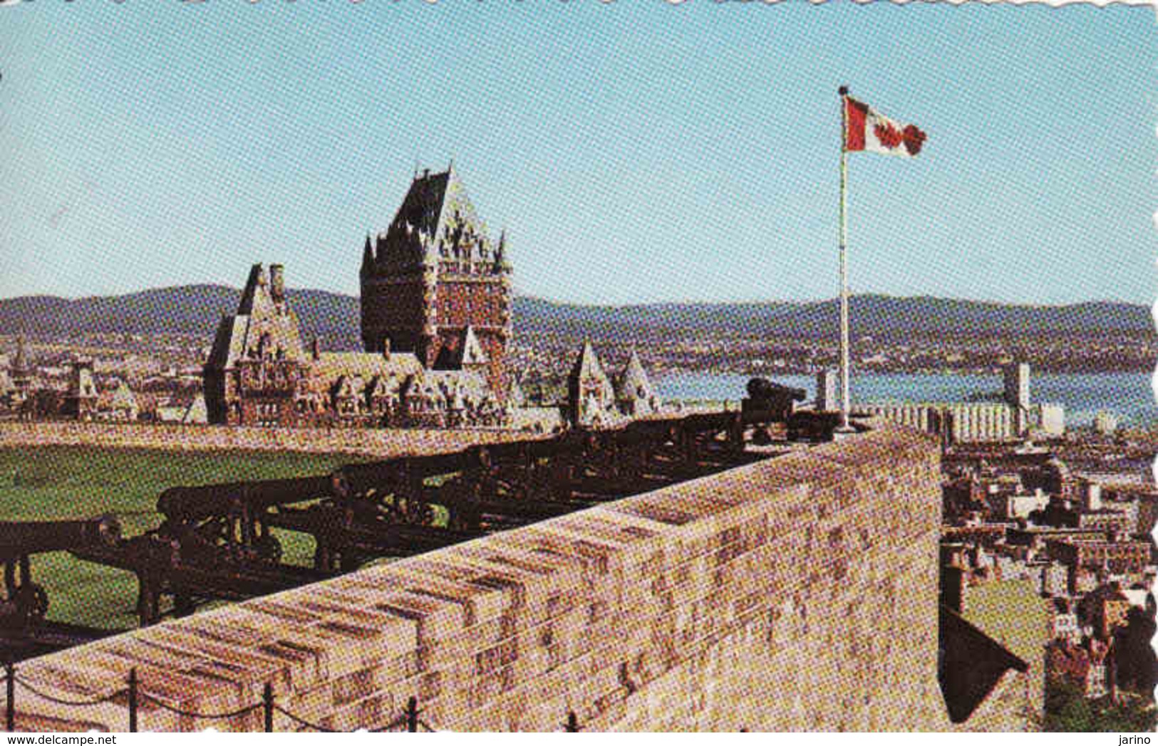 Canada, Quebec, From La Citadelle, Usage 1986 - Québec - La Citadelle