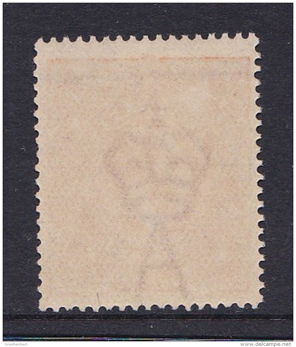 Australia 1923 King George V 1/2d Orange Single Crown Variety 66(8)e MNH - Mint Stamps