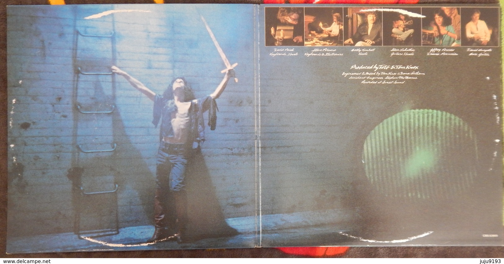 VINYL LP  33 TOURS TOTO"HYDRA" ANNEE 1979 - Disco & Pop