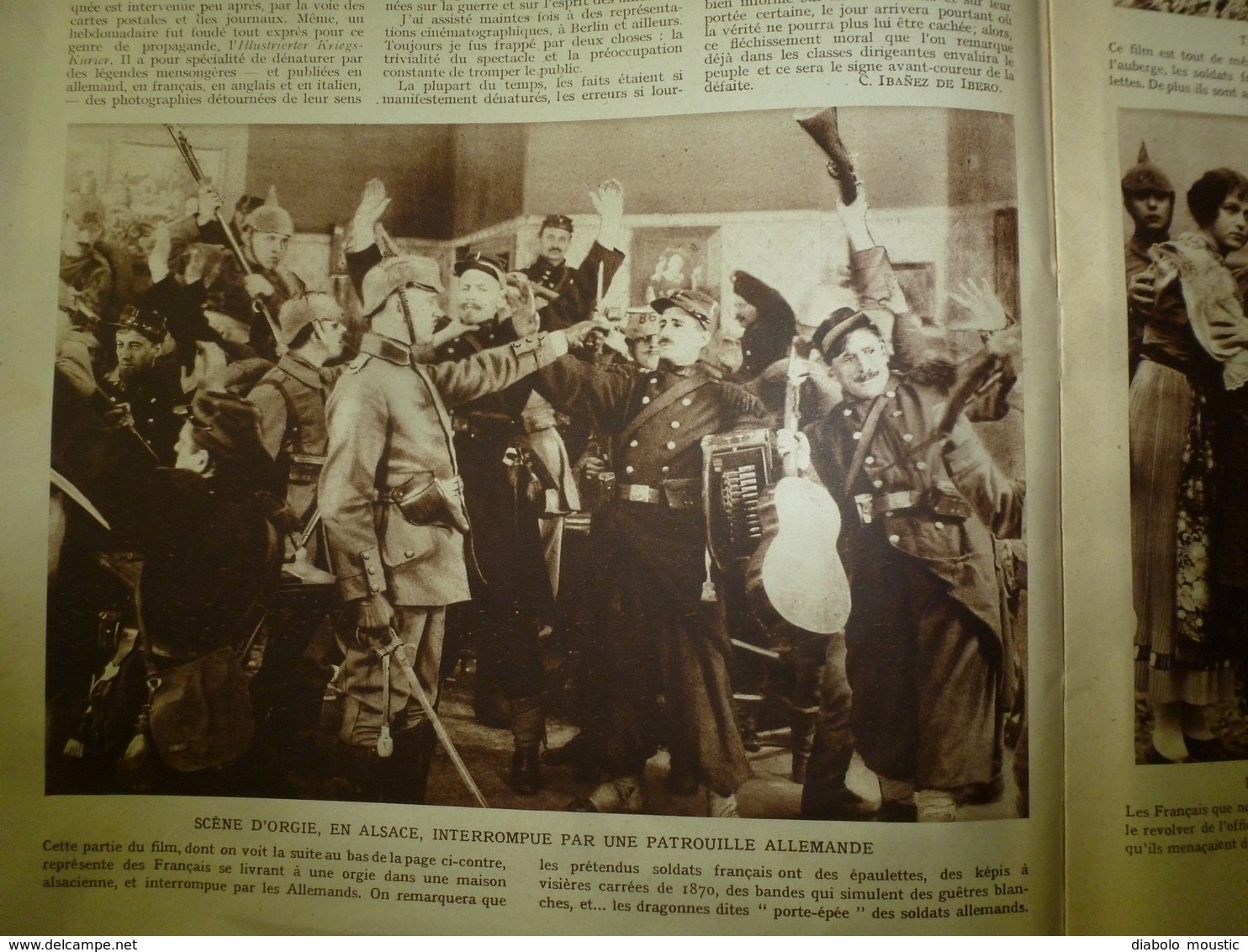 1915 LE MIROIR : St-Mihiel;Mensonges Et Cinéma Allemand;Le "cheval De Troie" Est Aussi RiverClyde;etc - Francés