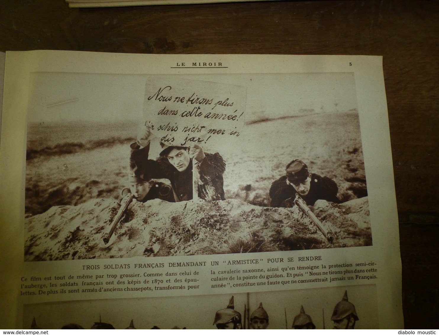 1915 LE MIROIR : St-Mihiel;Mensonges Et Cinéma Allemand;Le "cheval De Troie" Est Aussi RiverClyde;etc - Frans