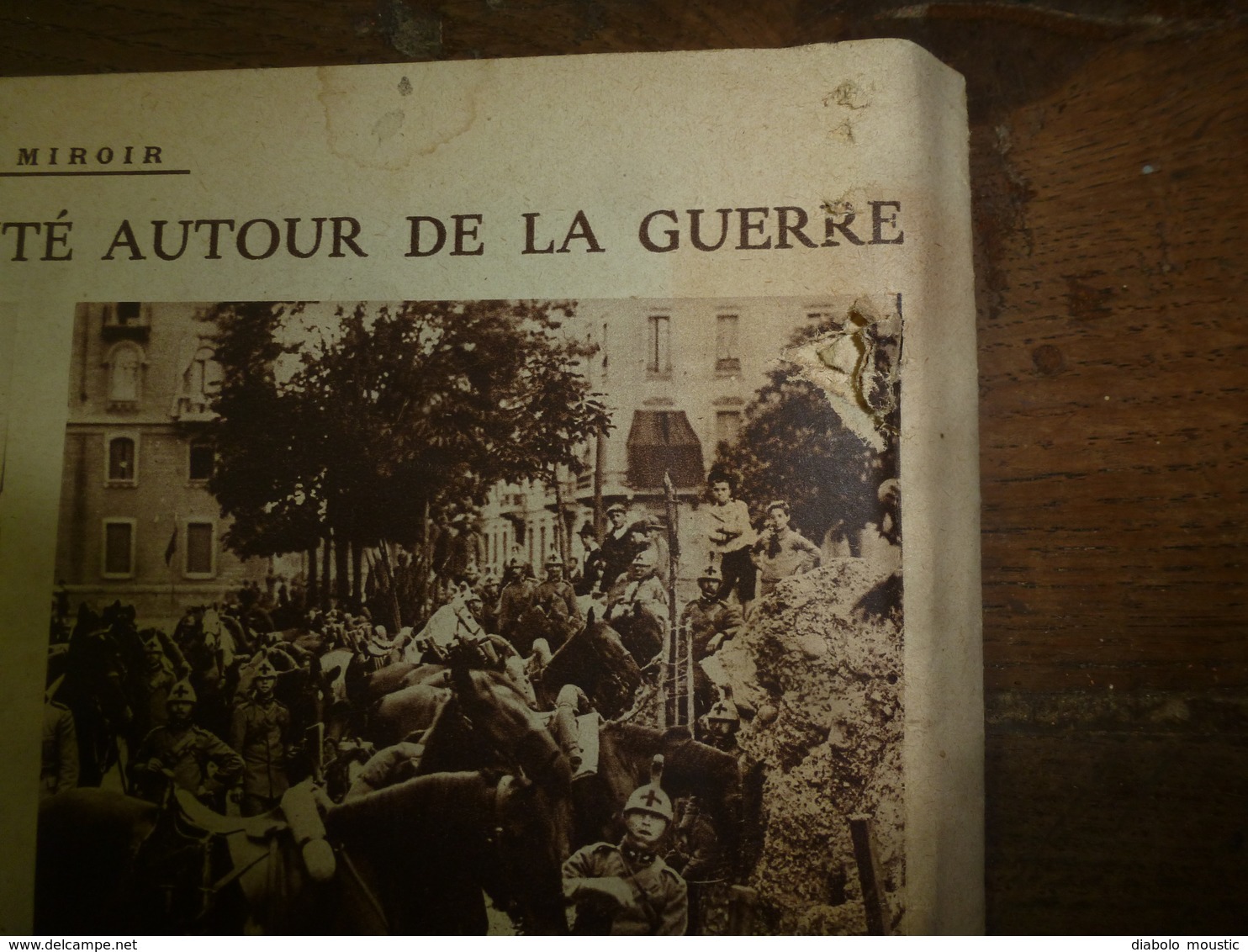 1915 LE MIROIR : St-Mihiel;Mensonges et cinéma allemand;Le "cheval de Troie" est aussi RiverClyde;etc