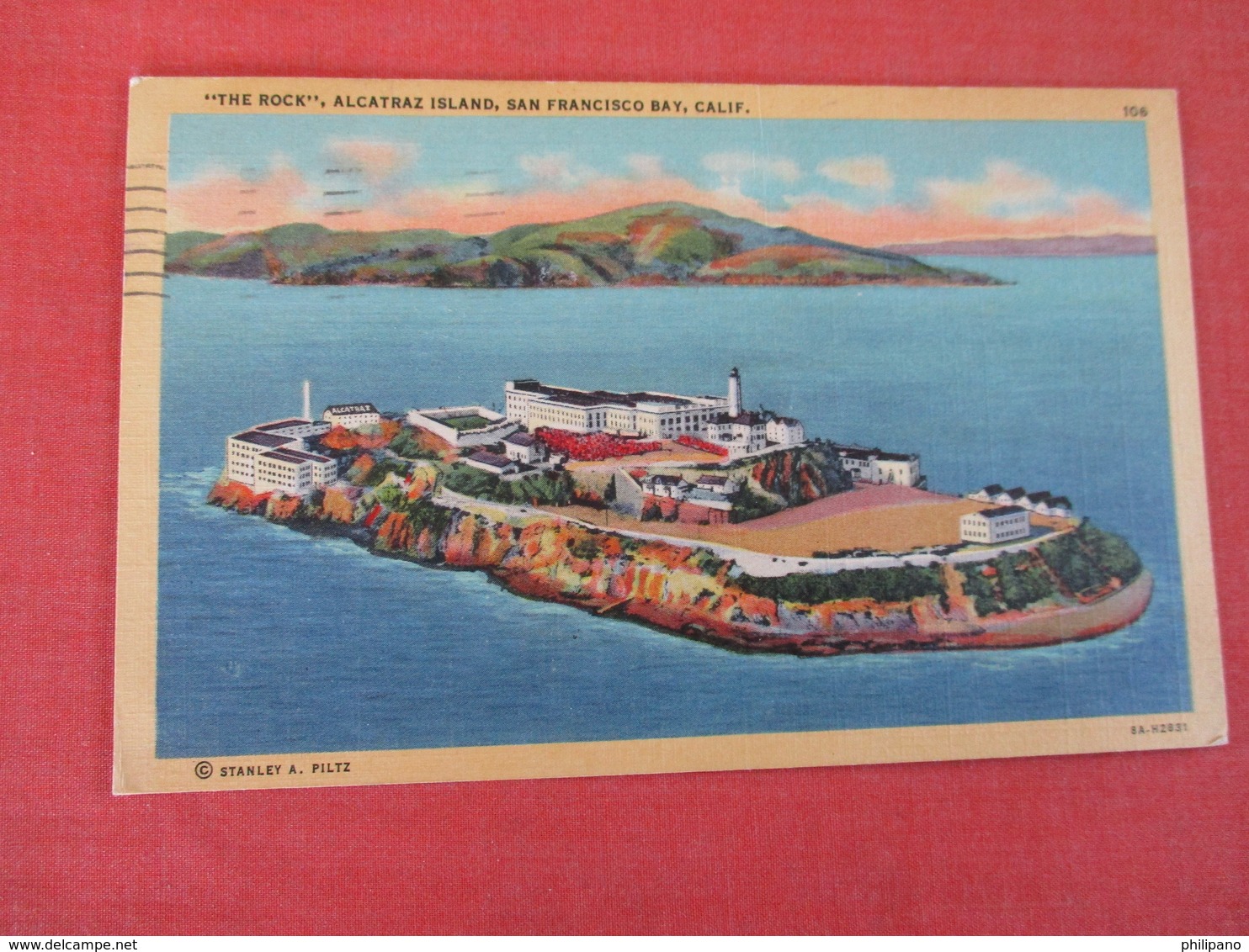 Prison The Rock  Alcatraz Island San Francisco Bay Calif    Ref 3052 - Prison