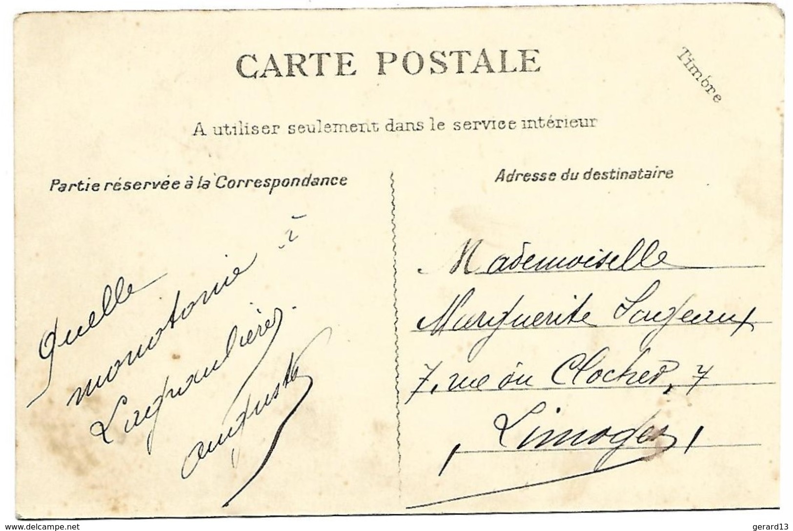 A2 CORREZE 19 LAGRAULIERE Chateau De Bellefont 1906 - Autres & Non Classés