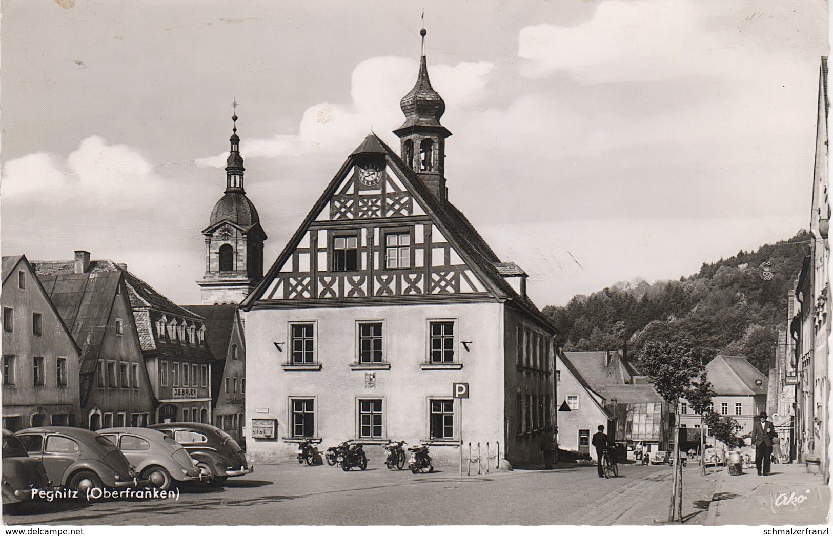 AK Pegnitz Oberfranken Markt Marktplatz A Schnabelwaid Pottenstein Prüll Auerbach Bronn Buchau Trockau Zips Neuhof - Pegnitz