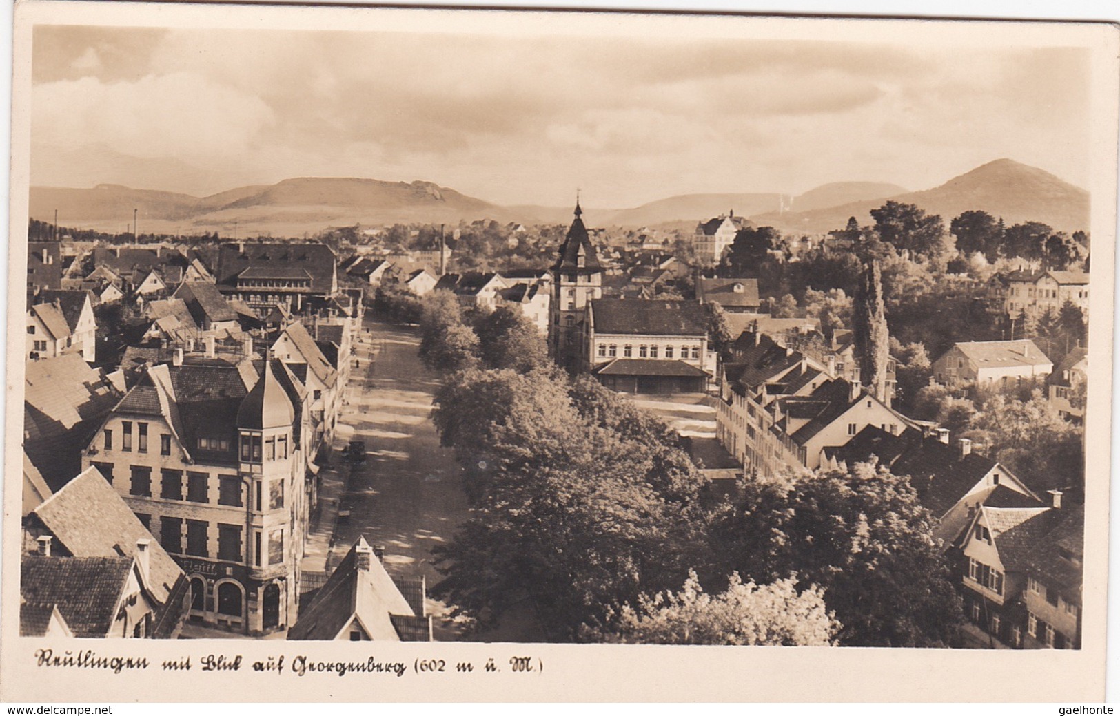 E294 ALL. BADE W. GEORGENBERG (Reutlingen) - MONTAGNE - Reutlingen