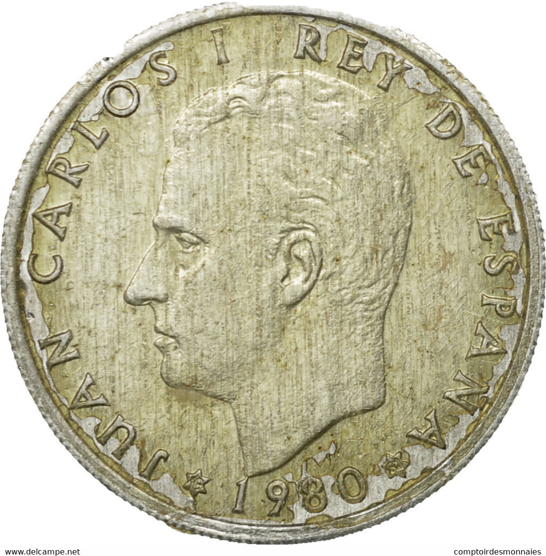 Monnaie, Espagne, Juan Carlos I, 50 Centimos, 1980, TB+, Aluminium, KM:815 - 50 Centiem