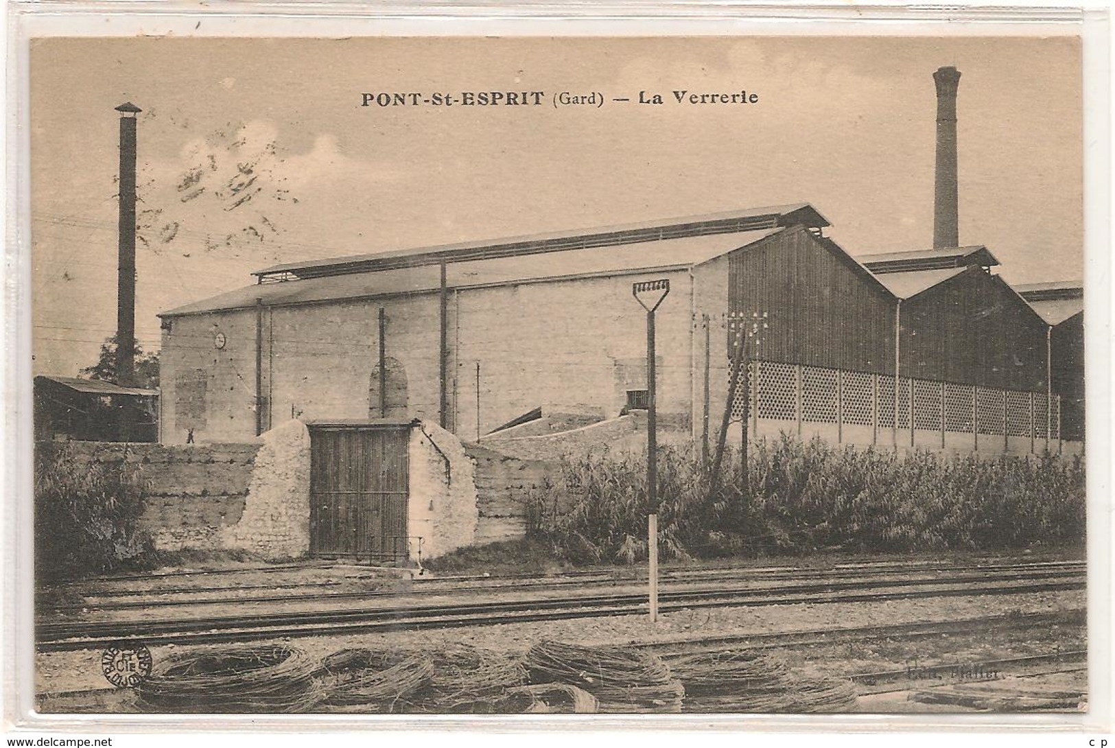 Pont Saint Esprit - La Verrerie  -  CPA° - Pont-Saint-Esprit