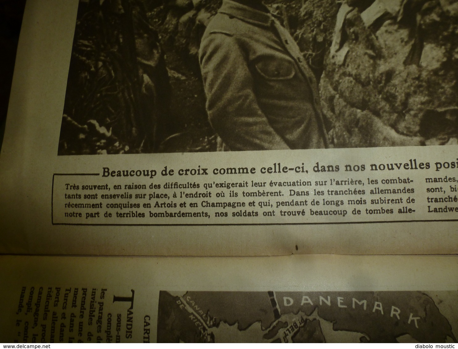 1915 LE MIROIR : Hier ruben im Gott 4 Tapfere Helden : Habael Albredik Landw,Thonnis Riller Landw,Alns Doubennmerkl,etc