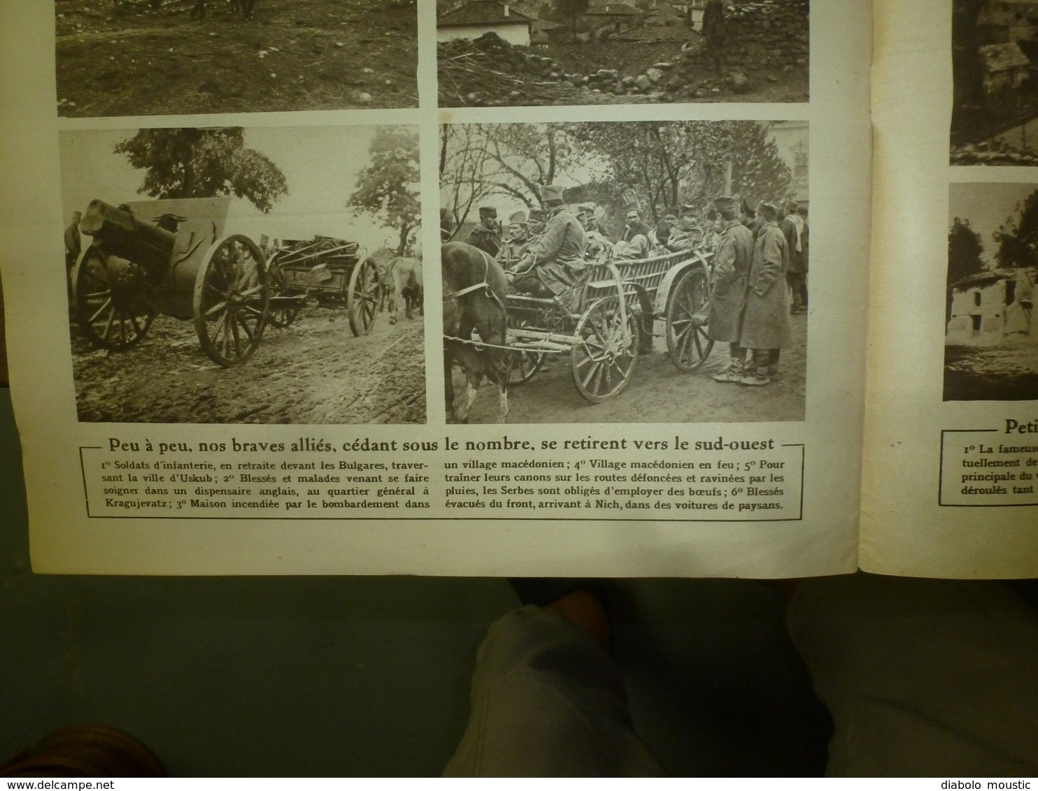 1915 LE MIROIR : Hier ruben im Gott 4 Tapfere Helden : Habael Albredik Landw,Thonnis Riller Landw,Alns Doubennmerkl,etc