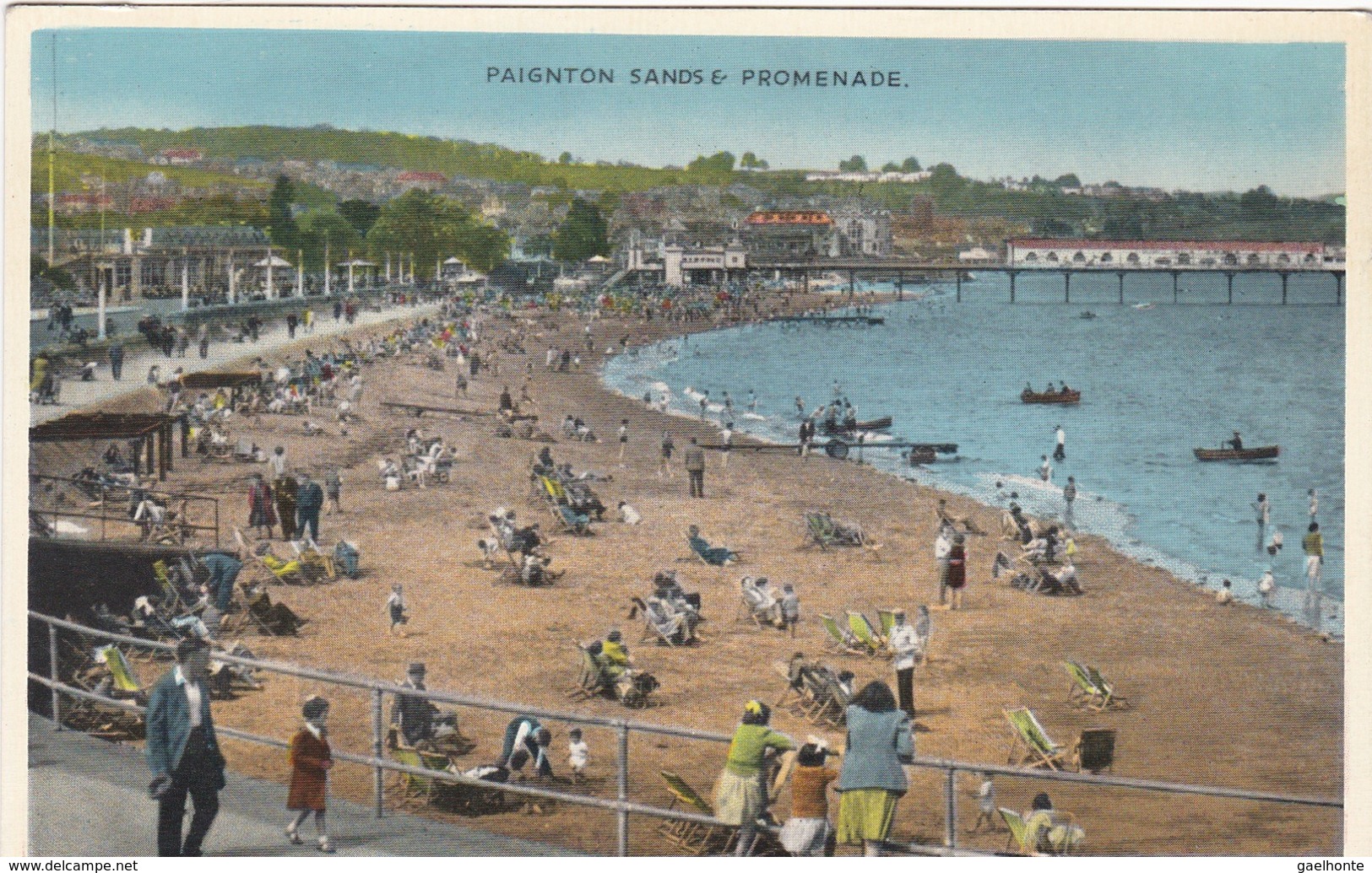 E328 R.U. ANGL. PAIGNTON SANDS & PROMENADE - Paignton