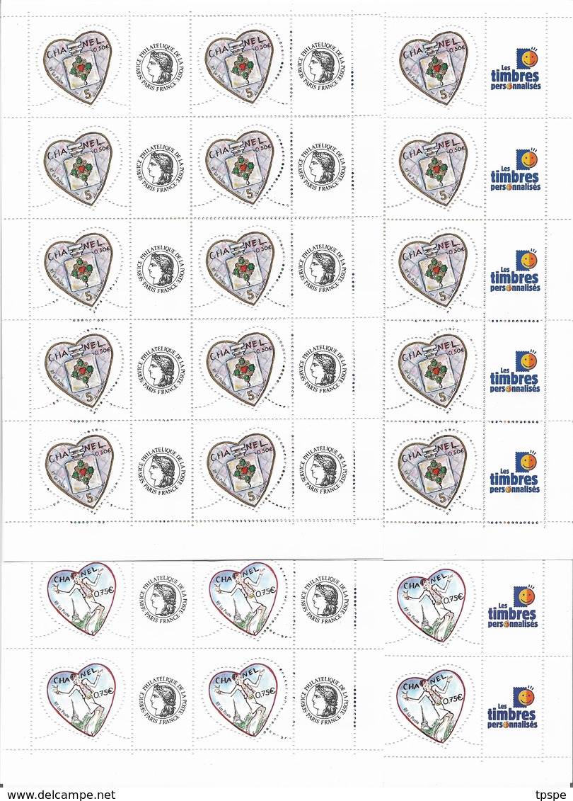 Lot De 4 Blocs De 10 Timbres Neufs, N**, Cote 220 Euros, Voir Descriptif Et Photo - Autres & Non Classés