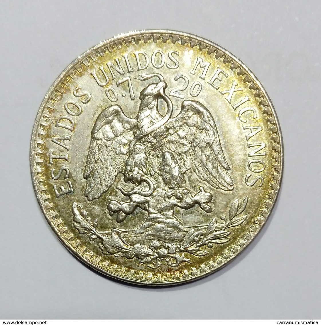 Messico / Mexico - 50 Centavos (1943) Silver / Ag - Messico