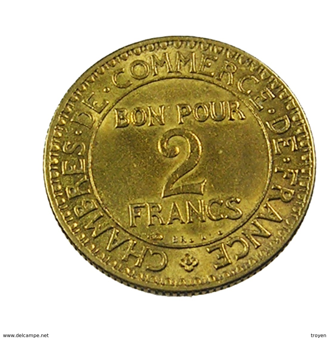 2 Francs  - Commerce Industrie  - France - 1925 -  Cu Alu   - TTB+ - - Other & Unclassified