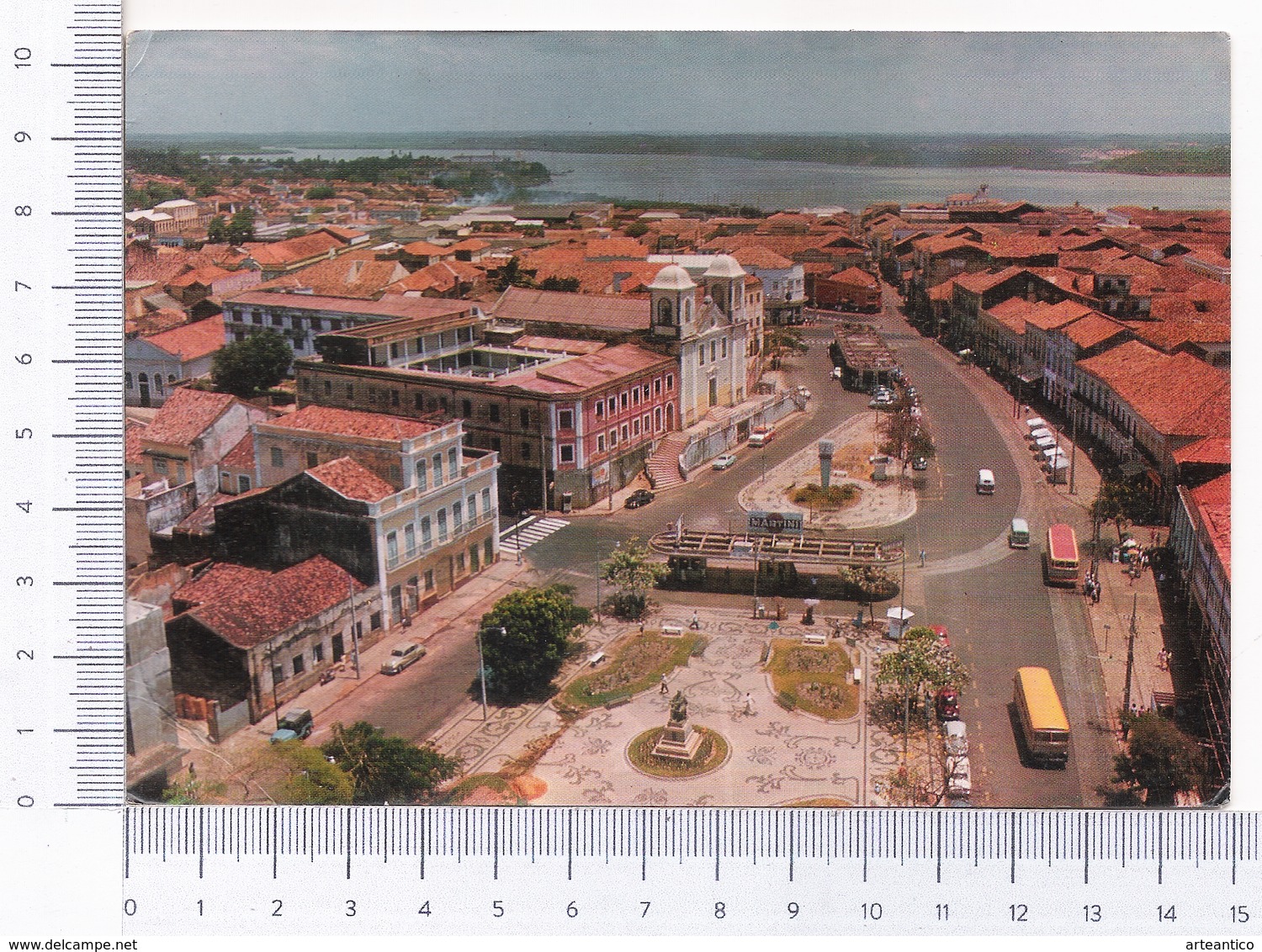 Brasil Turistico ~ Sao Luis Ma. ~ Praca Jodao Lisboa ~ Mercator ~ Brunner Ltda ~ 1969 - São Luis