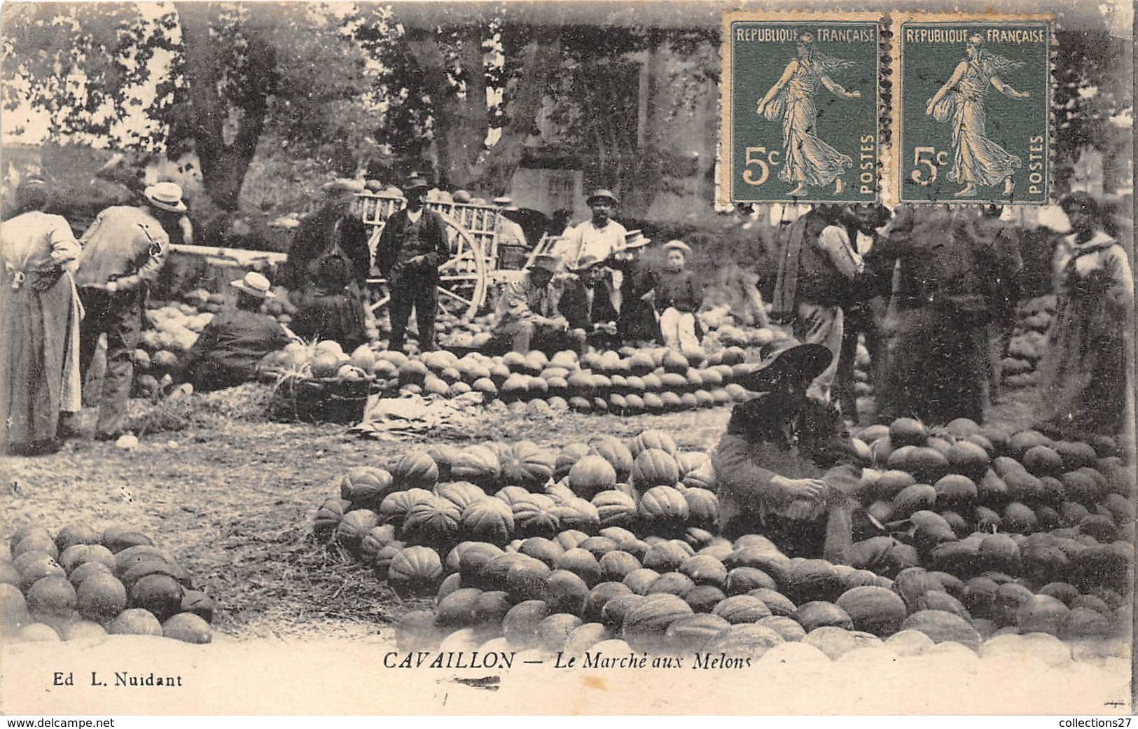 84-CAVAILLON- LE MARCHE AUX MELONS - Cavaillon