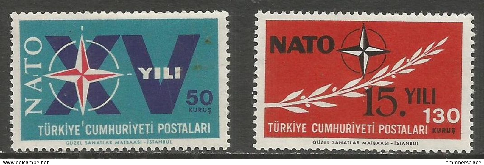 Turkey - 1964 NATO MNH ** - Unused Stamps