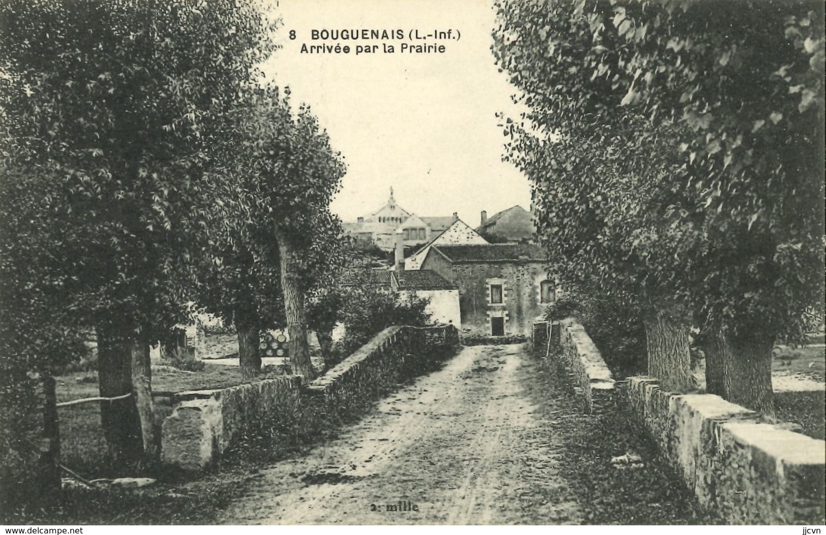 44 - Bouguenais - Arrivée Par La Prairie - Bouguenais
