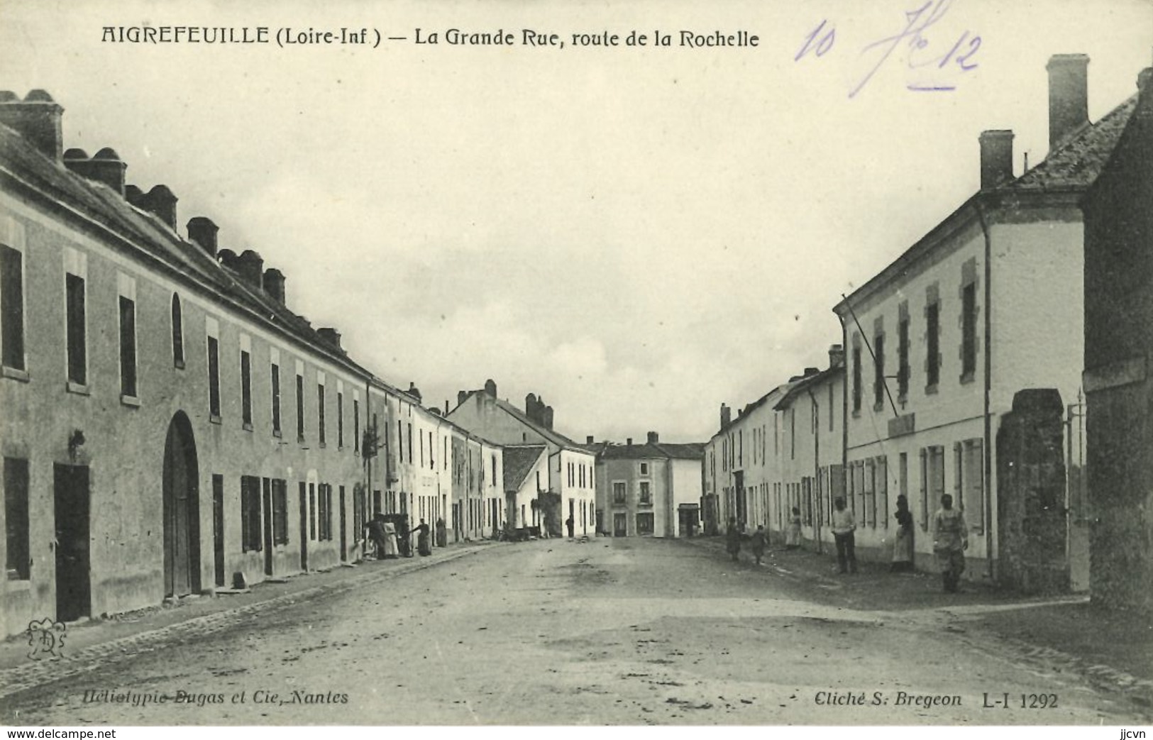 44 - Aigrefeuille - La Grande Rue , Route De La Rochelle - Aigrefeuille-sur-Maine