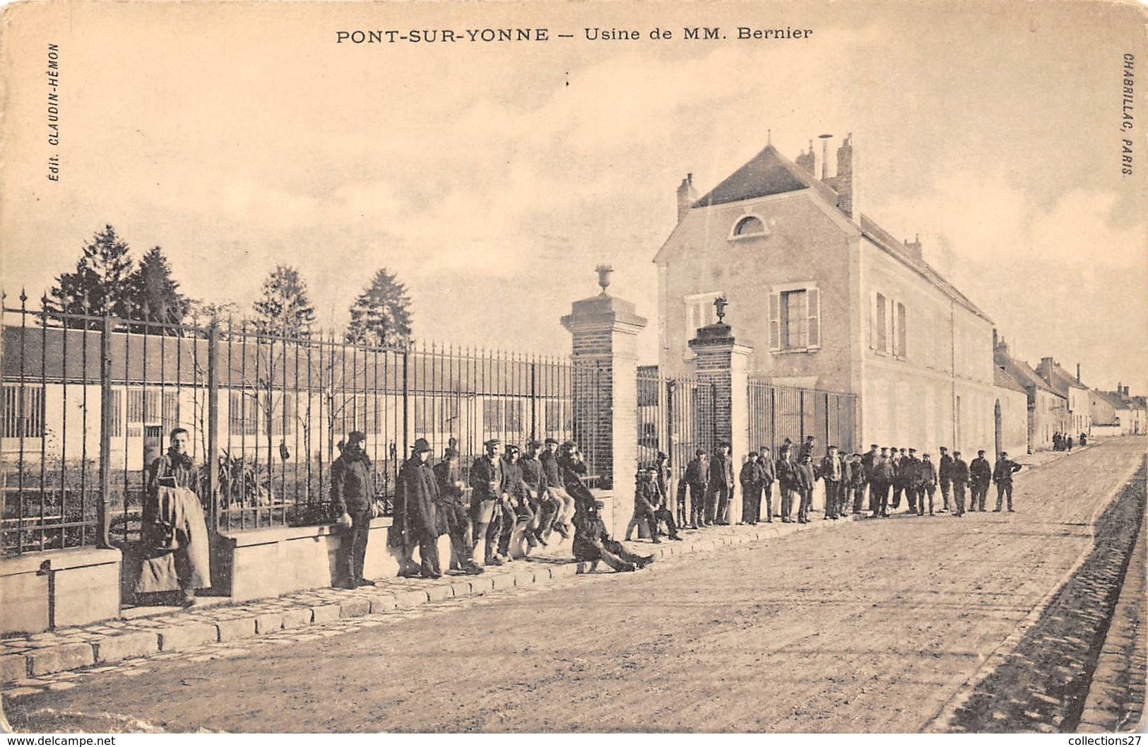 89-PONT-SUR-YONNE- USINE DE MM BERNIER - Pont Sur Yonne