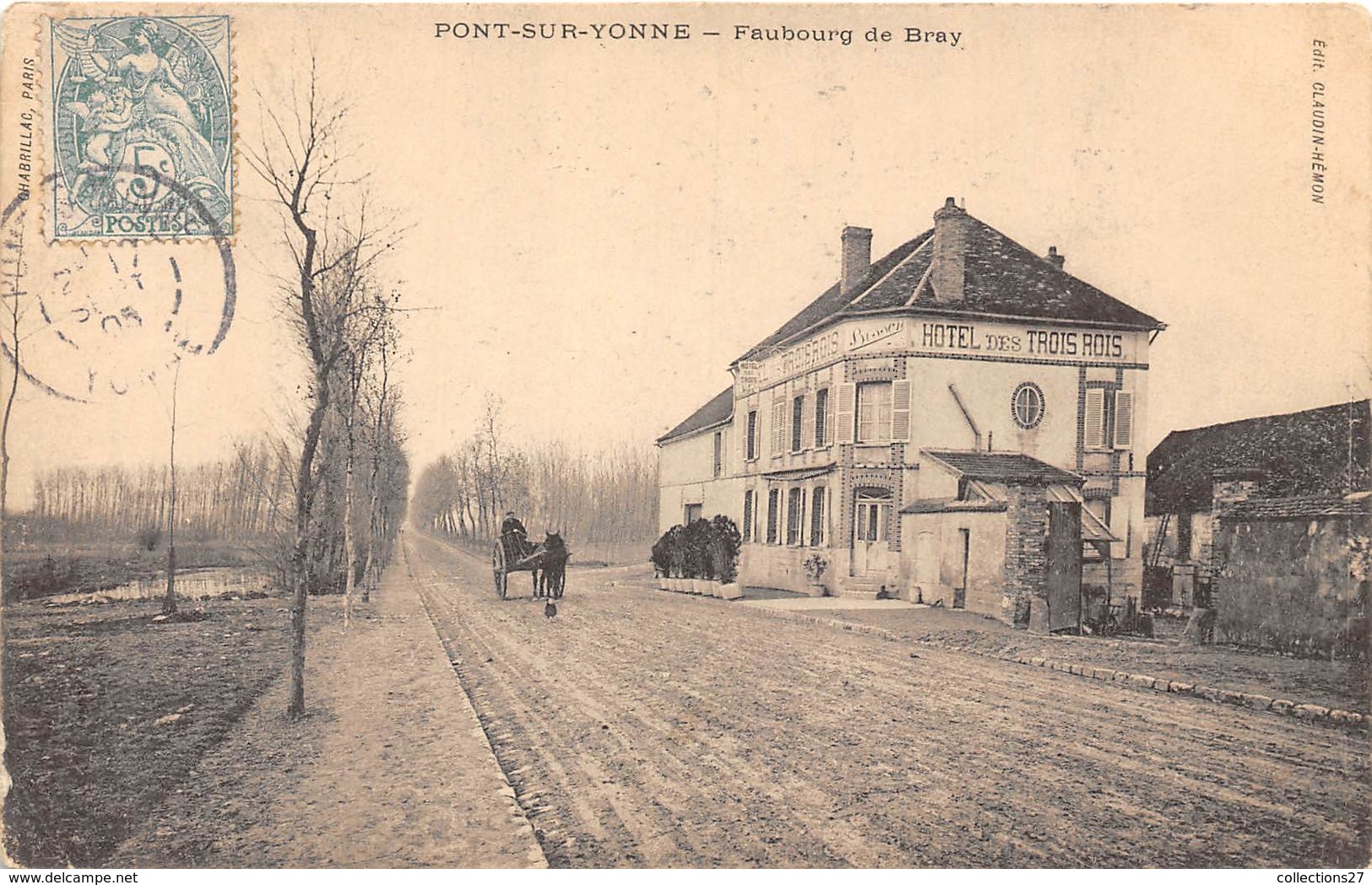 89-PONT-SUR-YONNE- FAUBOURG DE BRAY - Pont Sur Yonne