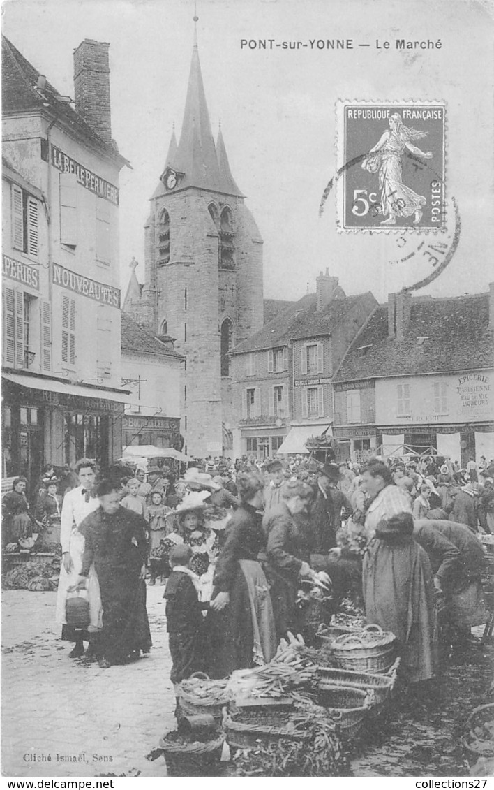 89-PONT-SUR-YONNE- LE MARCHE - Pont Sur Yonne