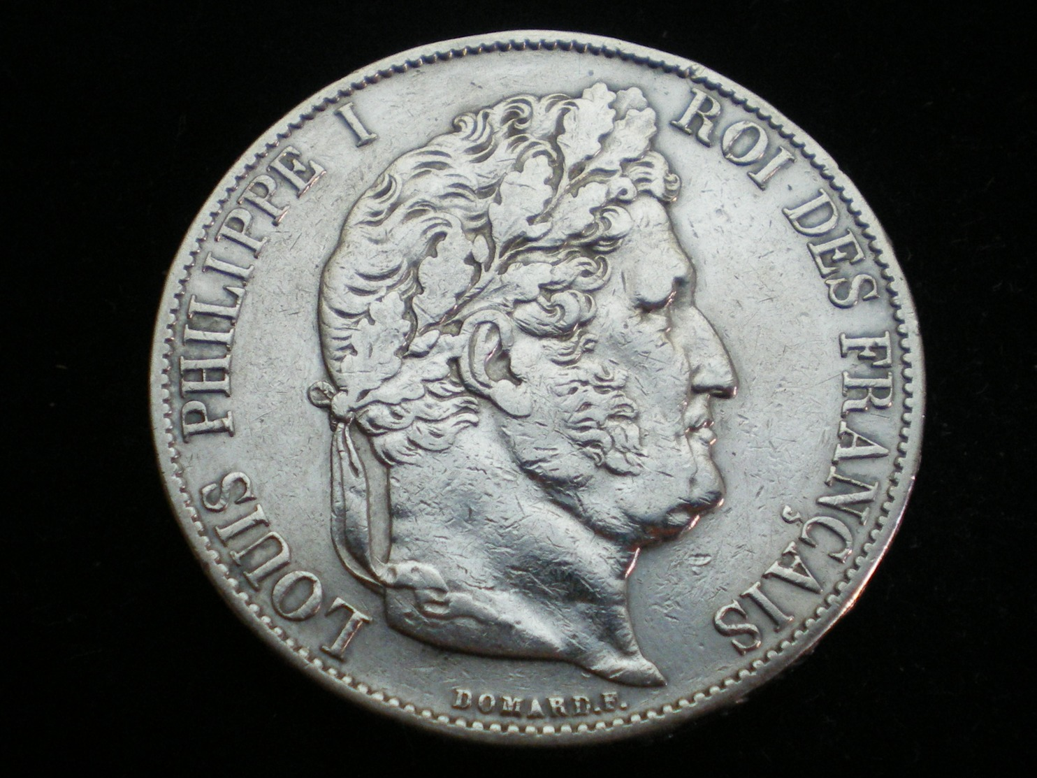 5 FRANCS ARGENT LOUIS PHILIPPE I      ( 2 ème Type I éloigné )  1847 A     ( Lot Plrg5/10 ) - Autres & Non Classés