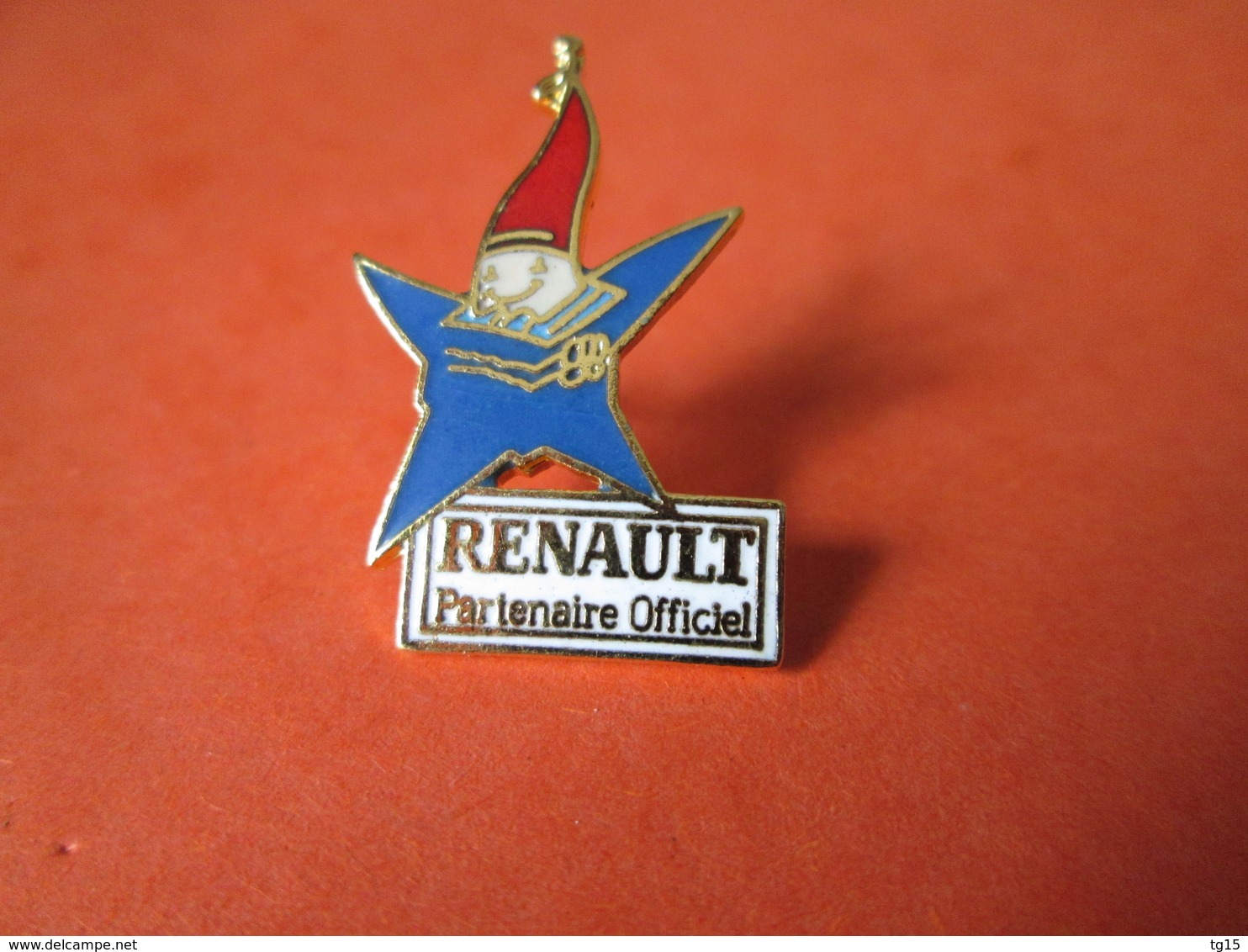 PIN'S  RENAULT  Partenaire Officiel  Jeux Olympiques  Albertville - Renault