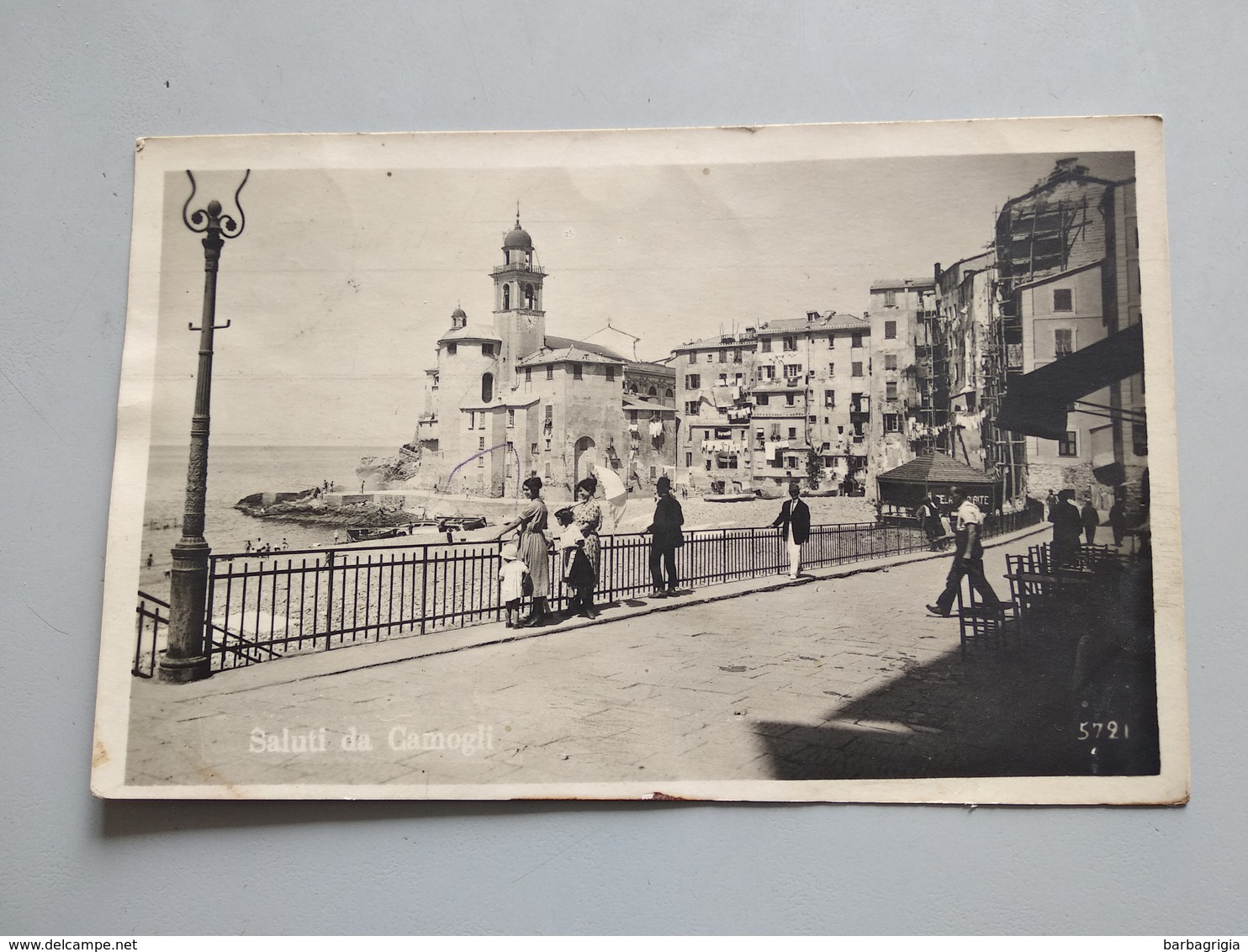 CARTOLINA SALUTI DA CAMOGLI - Genova (Genoa)