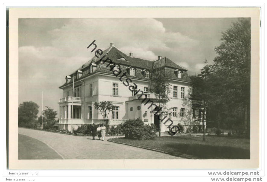 Ostseebad Heiligendamm - Haus Max Plank - Foto-AK - Heiligendamm