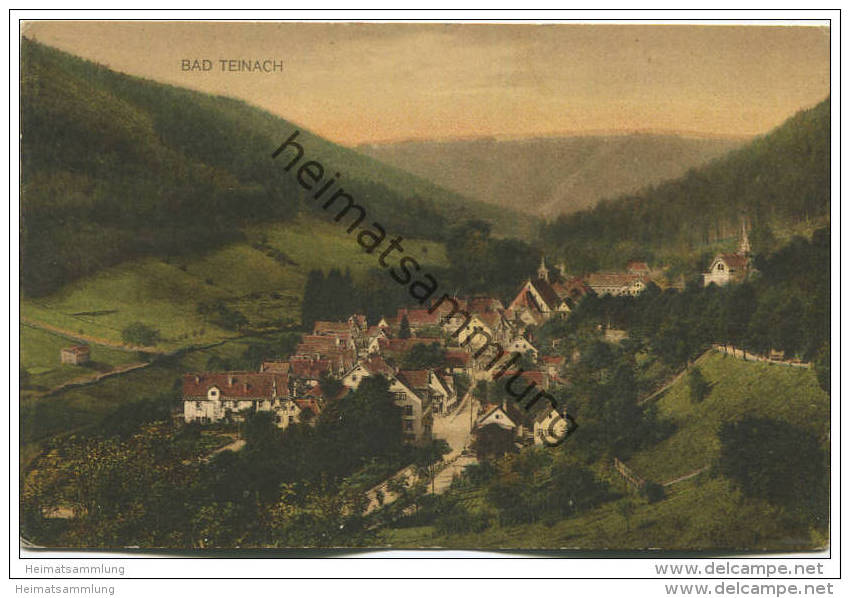 Bad Teinach - Verlag Emil Roth Esslingen 1929 - Bad Teinach