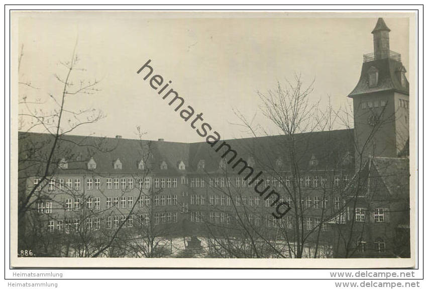 Berlin-Tempelhof - Gymnasium - Foto-AK 30er Jahre - Tempelhof