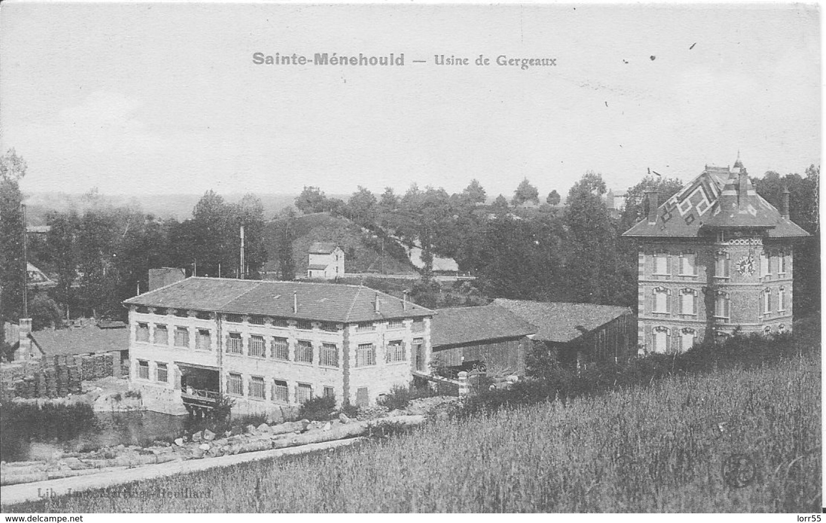 51-3- SAINTE-MENEHOULD - USINE DE GERGEAUX - Sainte-Menehould
