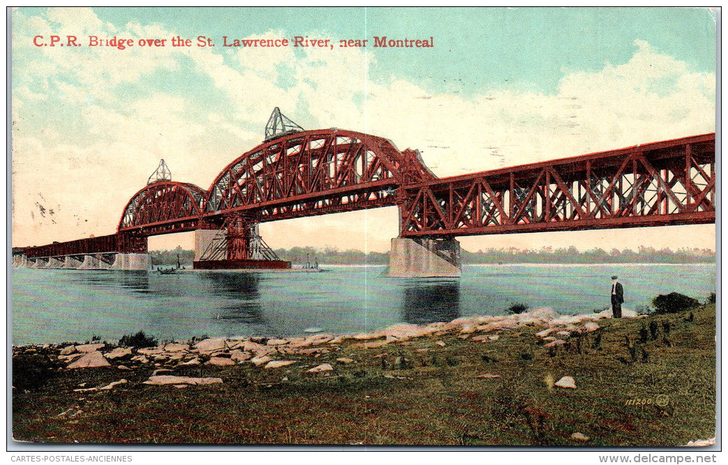 CANADA - Bridge Ovr St Lawrence River Near Montreal - Autres & Non Classés