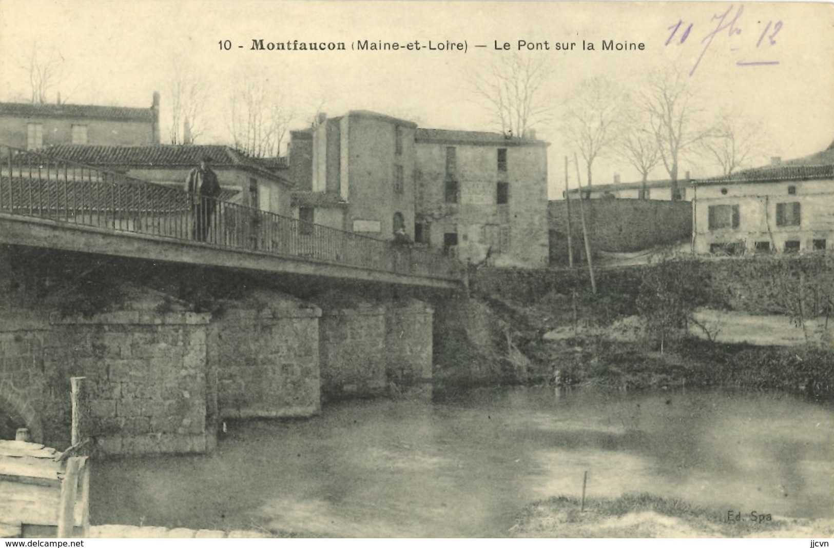 49 - Montfaucon - Le Pont Sur La Moine - Montfaucon