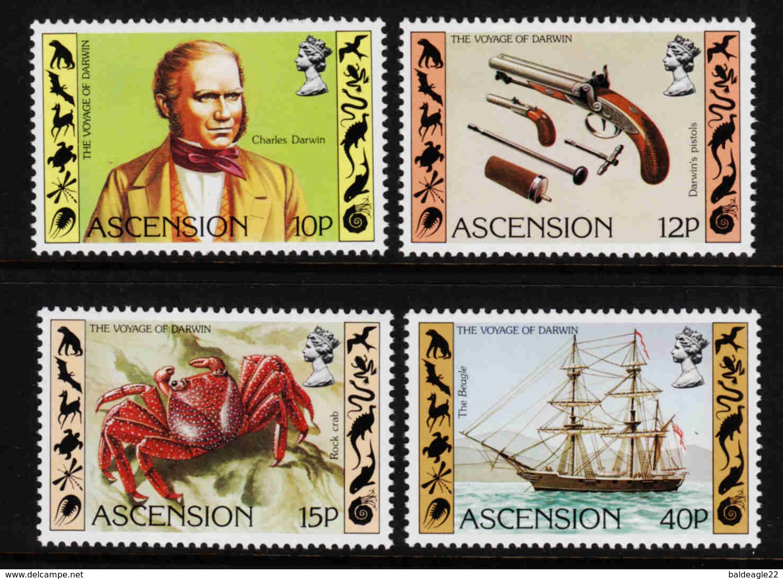 Ascension Islands - Scott #305-08 MNH (2) - Ascension