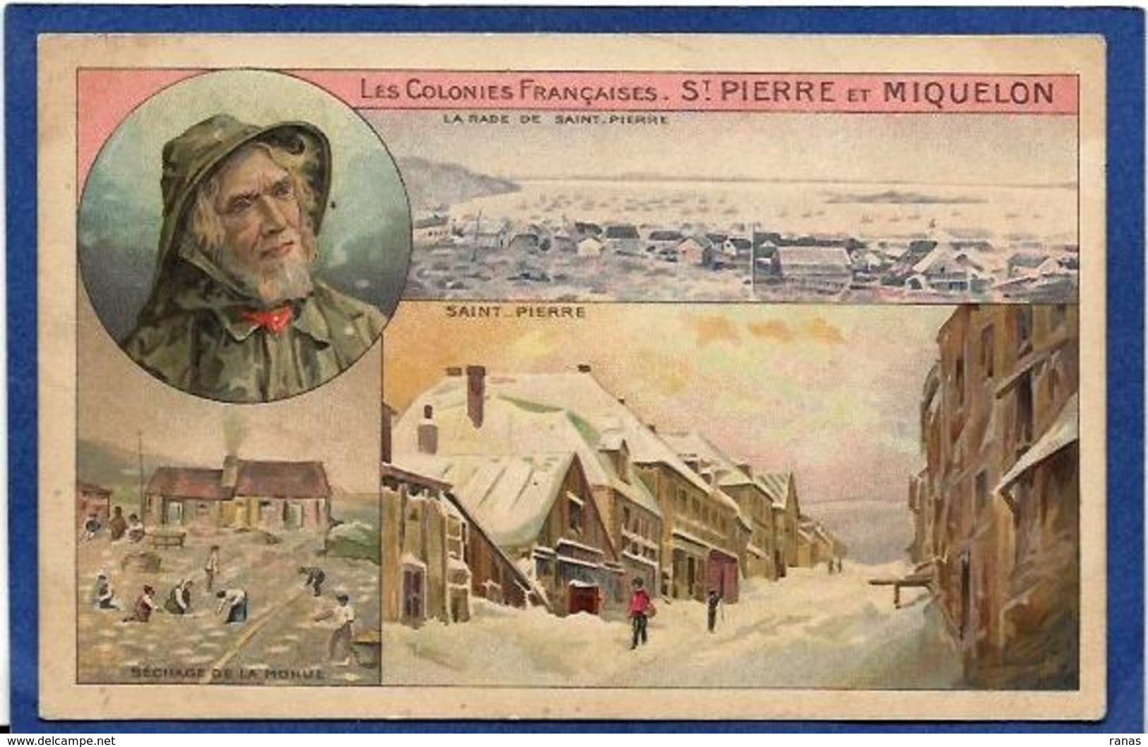 CPA Saint Pierre Et Miquelon Non Circulé - San Pedro Y Miquelón