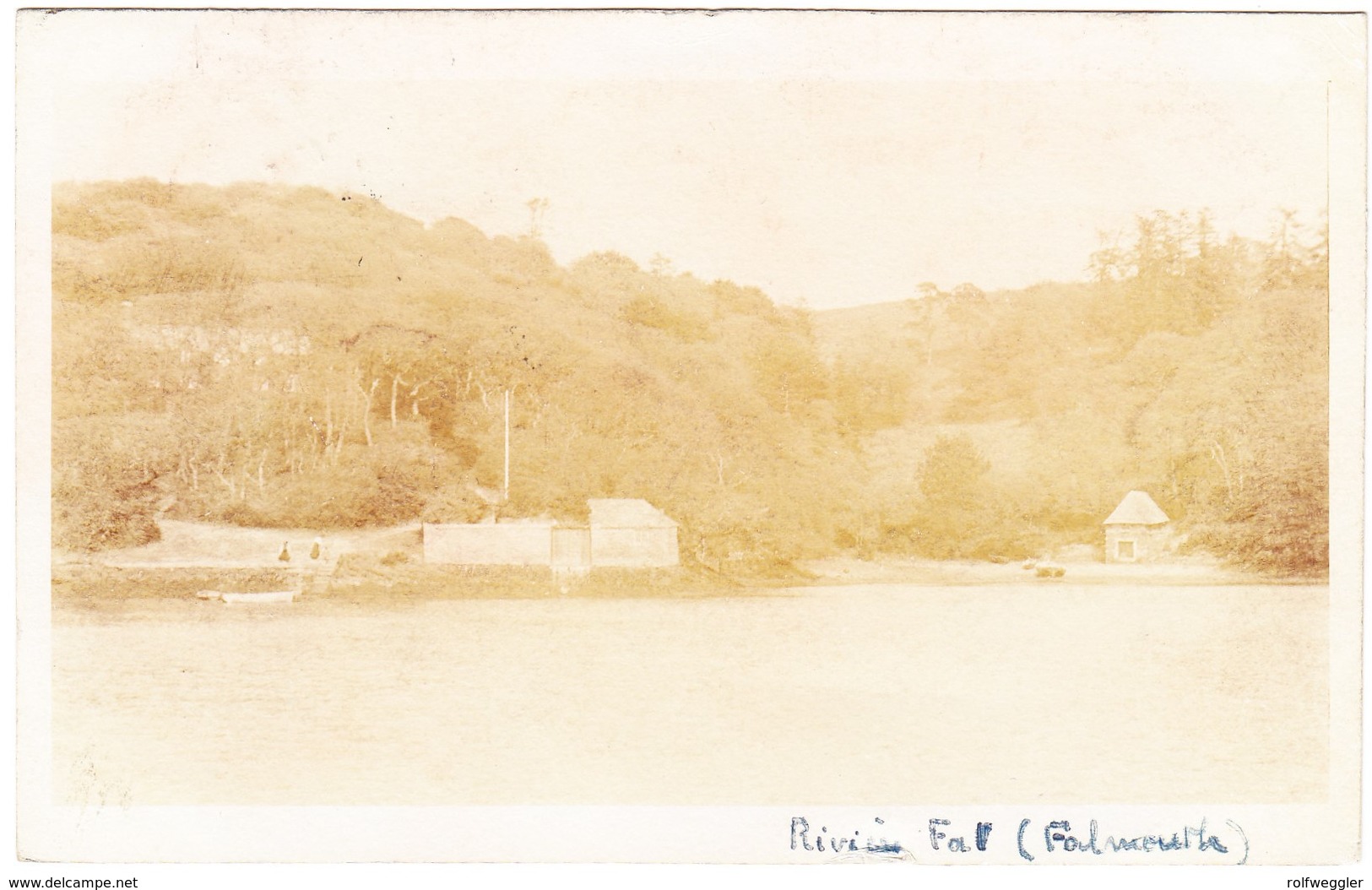 1929 Real Fotokarte Mit Stempel St. Johnswood - Falmouth