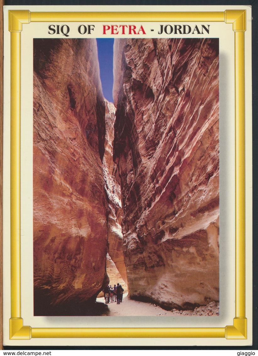 °°° GF521 - JORDAN - SIQ OF PETRA - 1998 With Stamps °°° - Giordania