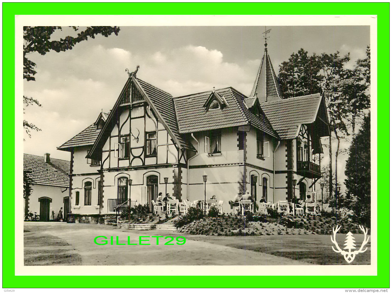 HOLSTEIN, GERMANY - JAGDHAUS WALDFRIEDEN, HOTEL, RESTAURANT, KAFFEE - FOTO H. NAFZGER - - Pinneberg