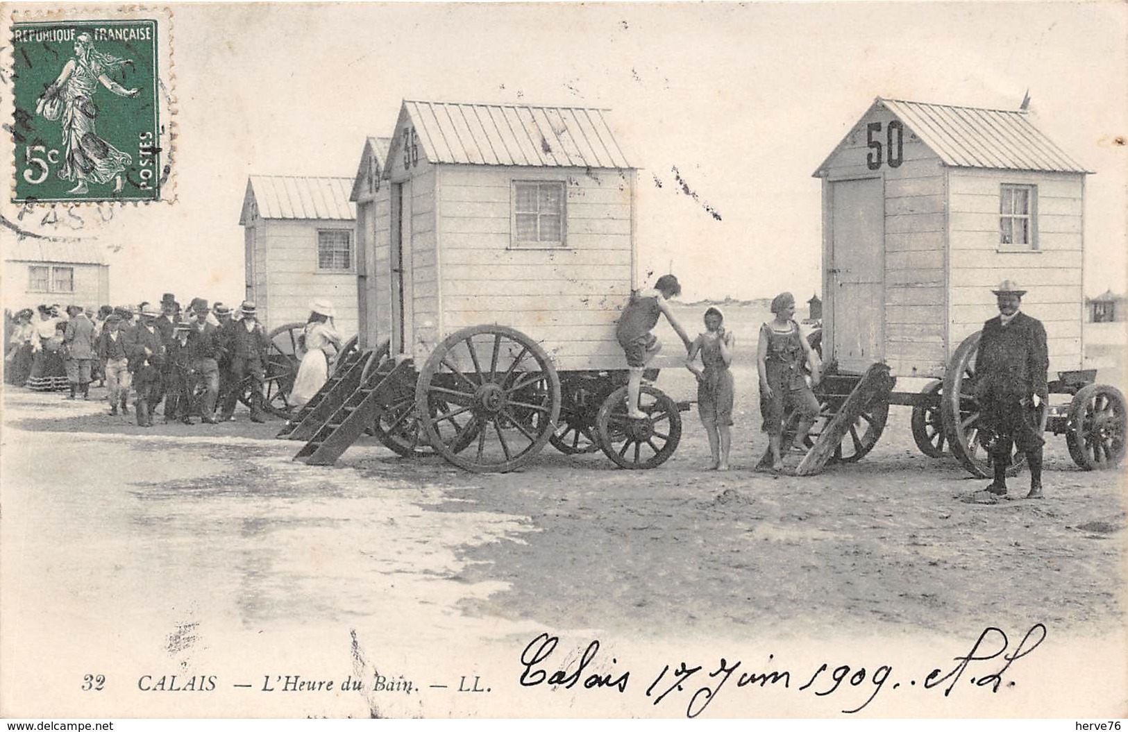 CALAIS - L'Heure Du Bain - Calais