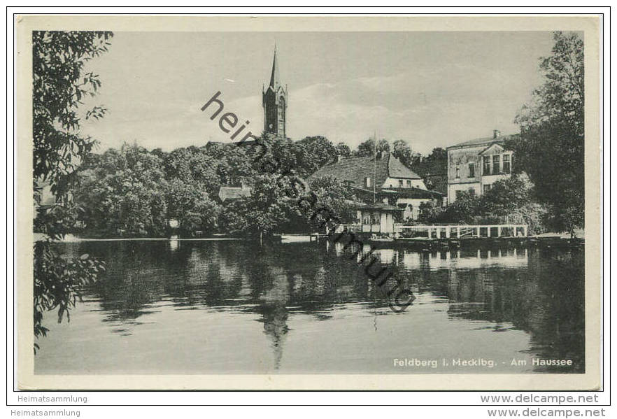 Feldberg - Am Haussee - Verlag Fr. Schmidt Feldberg 50er Jahre - Feldberg