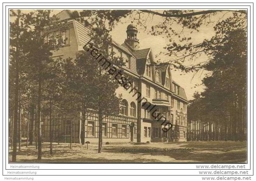 Genesungsheim Klosterheide Bei Lindow In Der Mark - Seeseite - Lindow