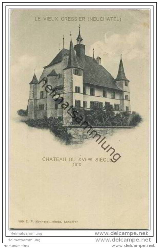 Cressier - Chateau Du XVIIme Siecle - Cressier