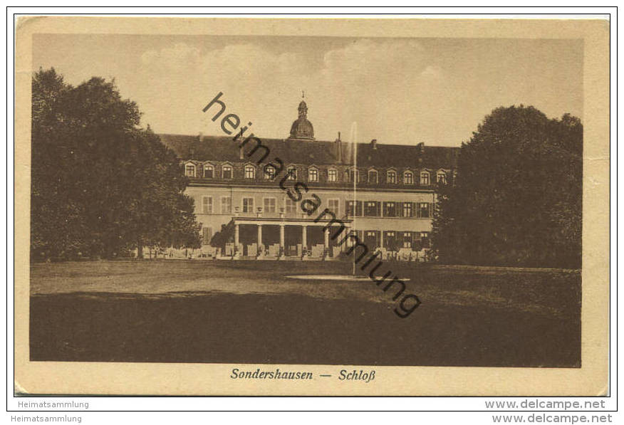 Sondershausen - Schloss 30er Jahre - Sondershausen